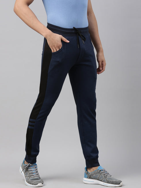Blue Striped Track Pant
